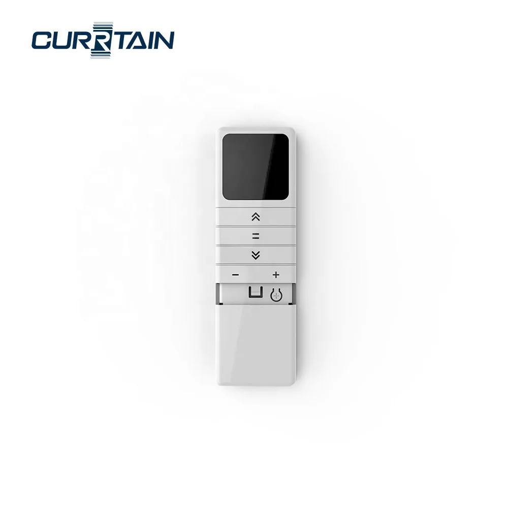 CURRTAIN Smart Curtain Opener and Remote Controller ZC168A Battery Charing Curtains with Remote Control for Curtain