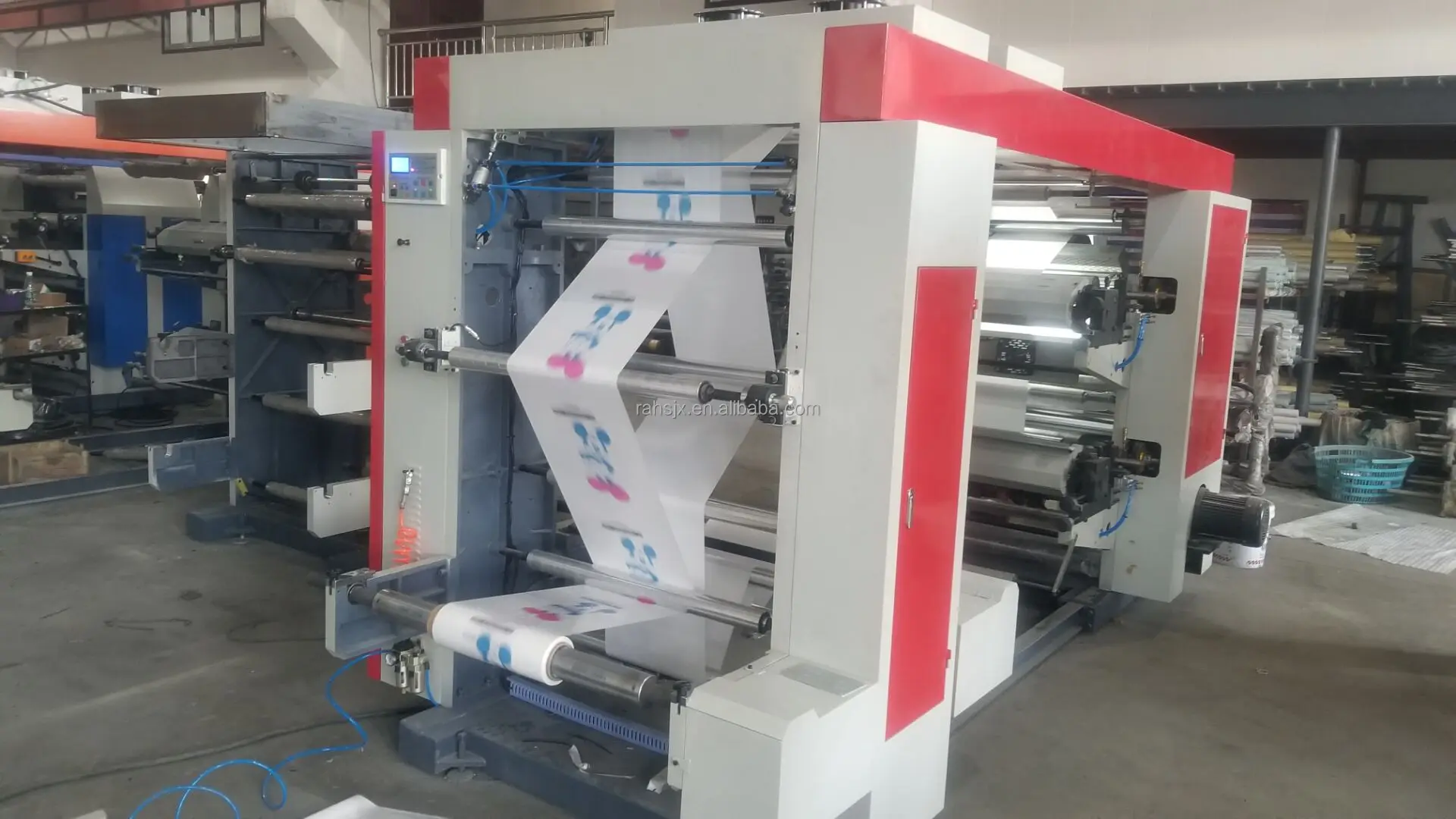 YT-4600 4 вида цветов нейлоновая сумка пленки флексографическая печатная машина