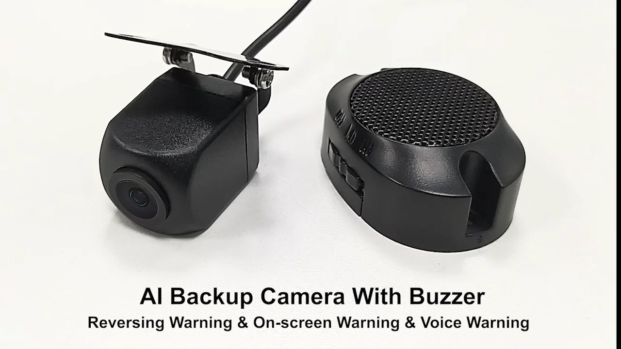 Pjauto Ai Bsd Smart Pedestrian Detection Car Backup Camera Reversing