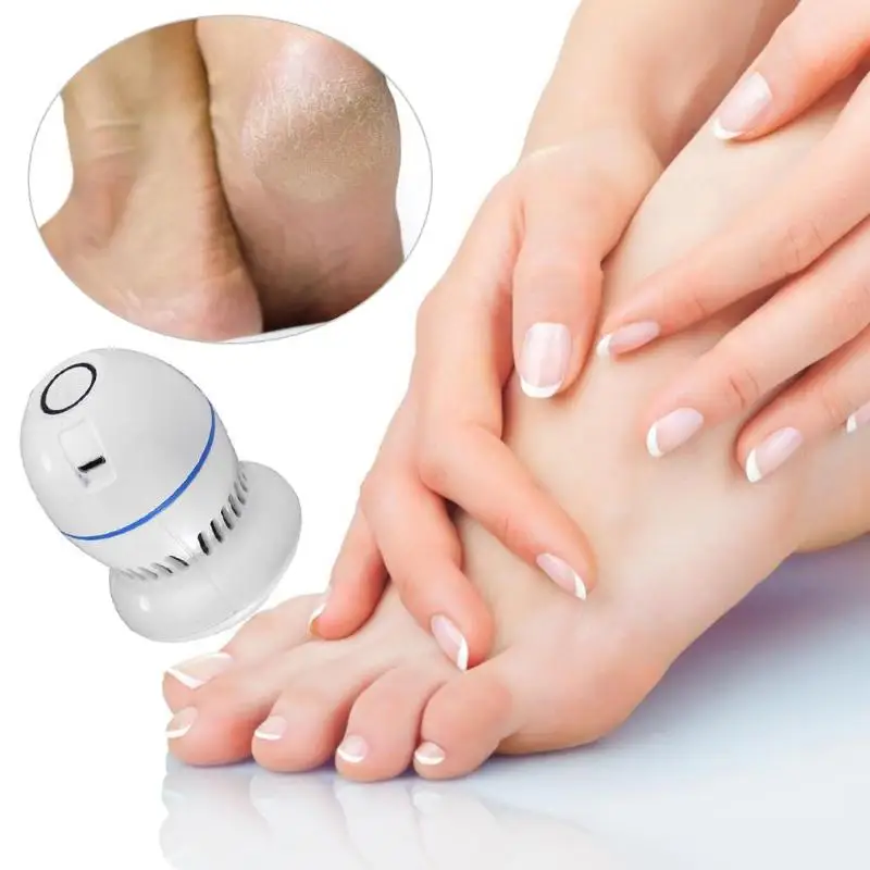 Electric Vacuuming Callus Remover Foot Horniness Care File Pedicure Foot File Machine Heel Cuticles Remover