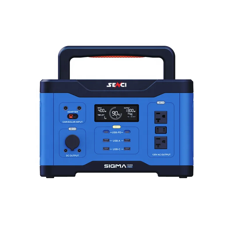 Senci 1300W Portable Power Station Parallel Output Big Capacity Backup Power for Devices and Appliances Backup Power Supply