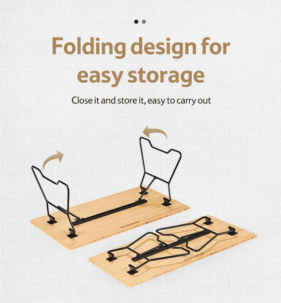 Naturehike Outdoor Small Bamboo Table Simple Foldable Wooden Table Buy Bamboo Writing Table