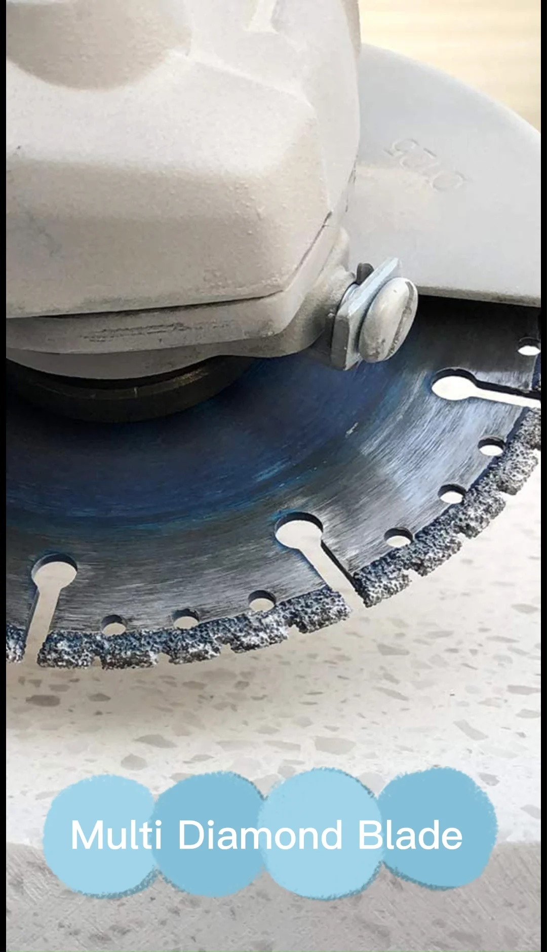 Allpurpose Small Cutting Gap Diamond Saw Blade Vacuum Brazed Cutting