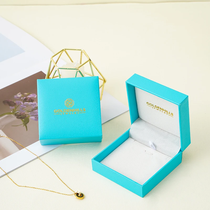 Custom Luxury Paper Portable Small Earring Necklace Bracelet Packaging Jewelry Boxes CMYK/Pantone Colors Embossed/Debossed Logo details