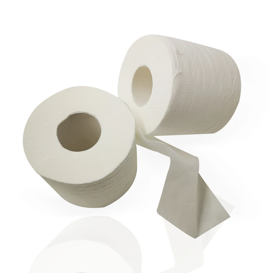 Custom Size Towel Bathroom Wood Pulp Tissue Cheapest Toilet Paper With