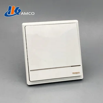 white color gang switch socket