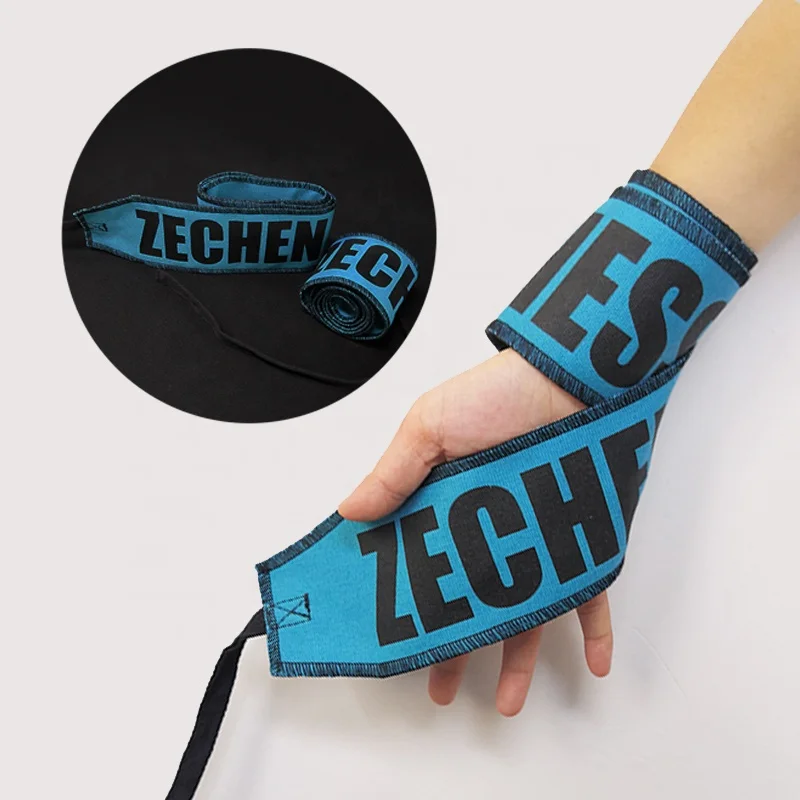 Heavy Duty Weight Lifting Crossfit Supplier Sports Products Gymnastics Wrist Band Heavy-duty Cotton Wristband Wrist Wraps