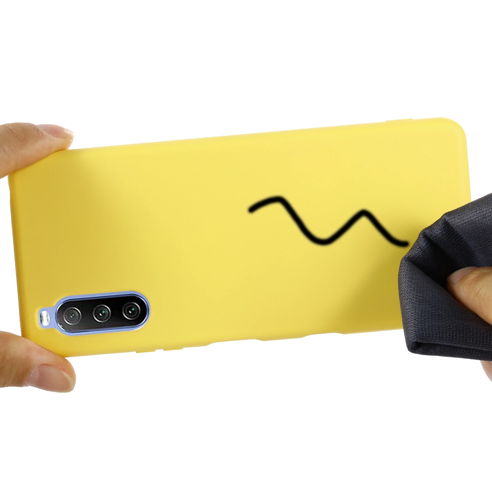High Quality Colorful Silicone Custom Phone Case for Sony Xperia 10 III Liquid Silicone Rubber Case Cover