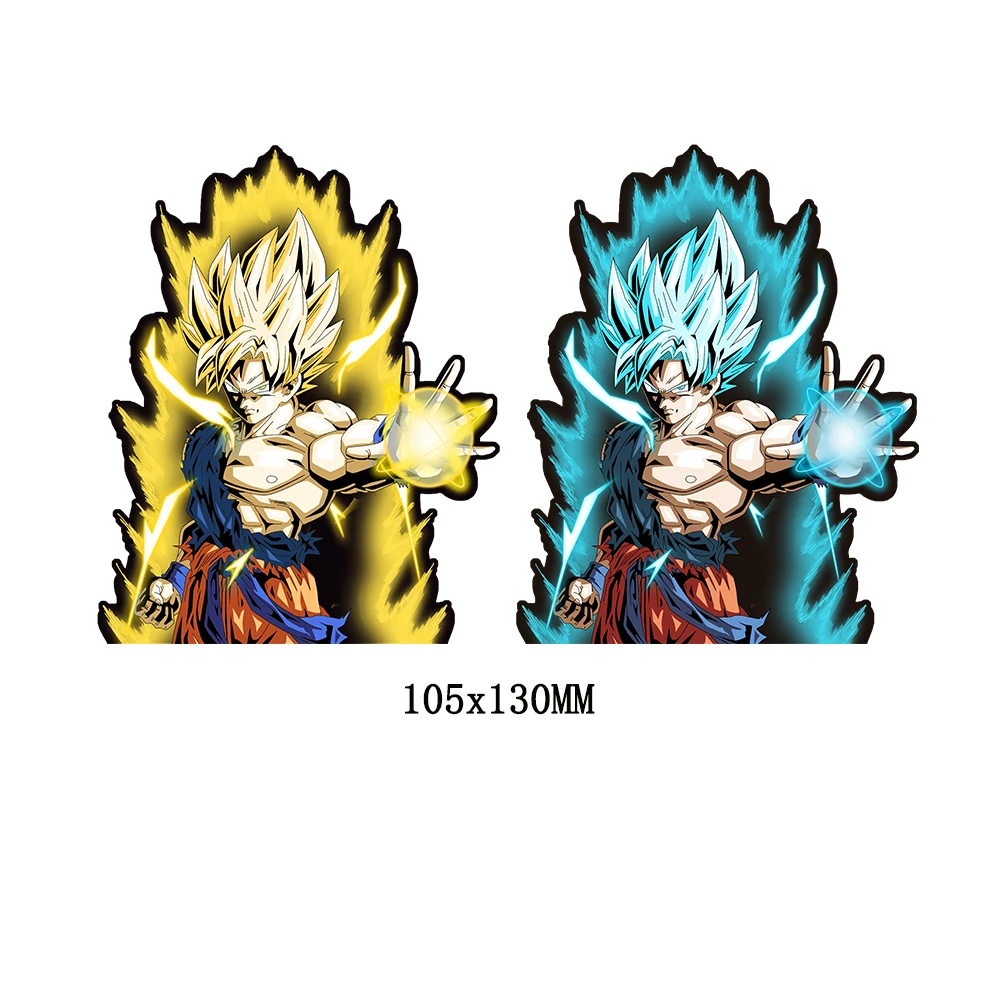 Autocolante de parede 3D Super Goku Saiyan