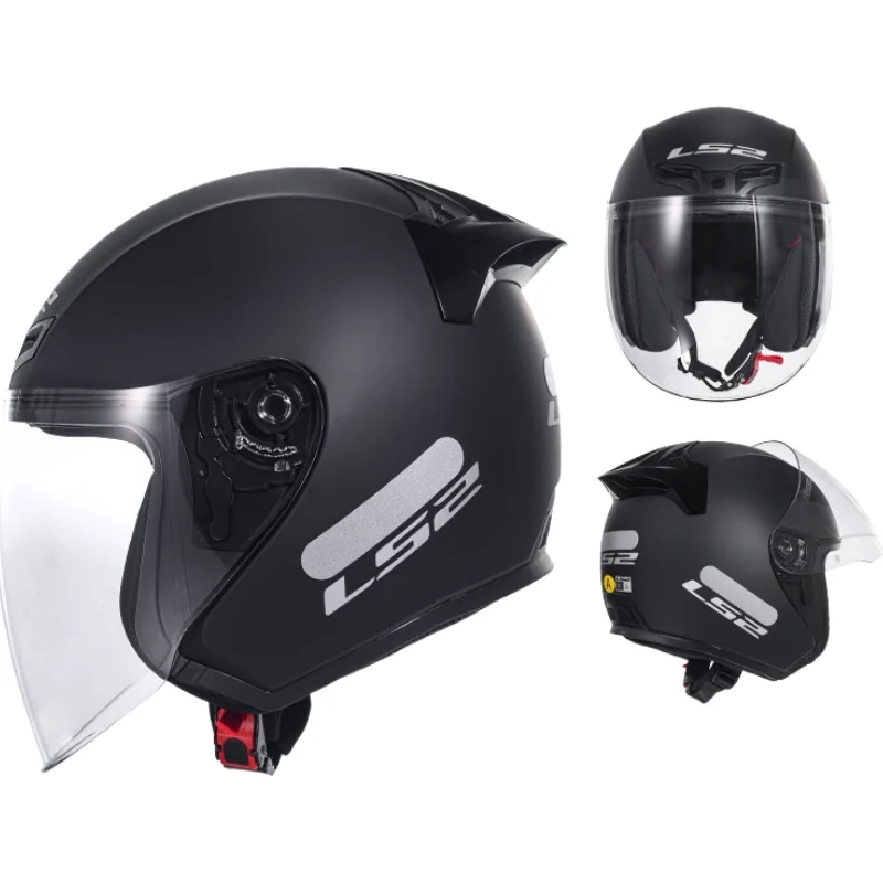 ls2 half face helmet price Rebellion Solid Matte Black / Medium Highest quality LS2 Rebellion Solid Half Helmet