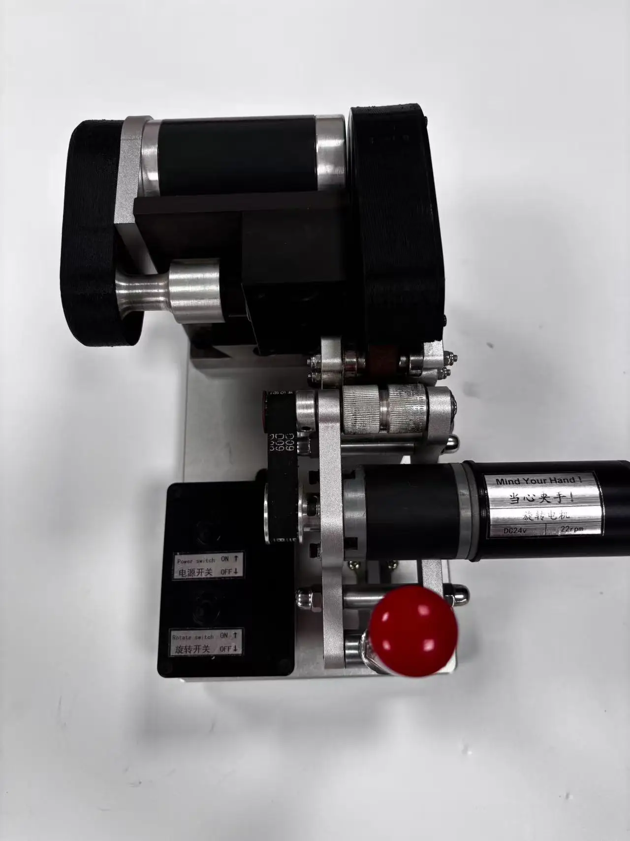 Factory Direct 220V Automatic Round Belt Sander Industrial Rubber Processing Machinery for Grinding PU & PVC Belts supplier