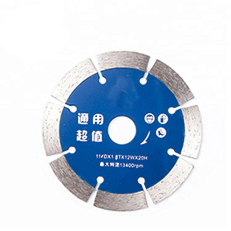 Crown Dry Ripple Cutting Quarry Diamond Saw Blade for Granite Marble Stone Fast Cut 5 Inch Durable 125mm