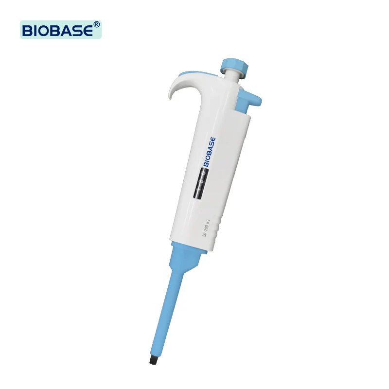 BIOBASE Factory Price Digital Display Mechanical Pipette Hand Use Fixed Volume Mechanical Pipette for Lab