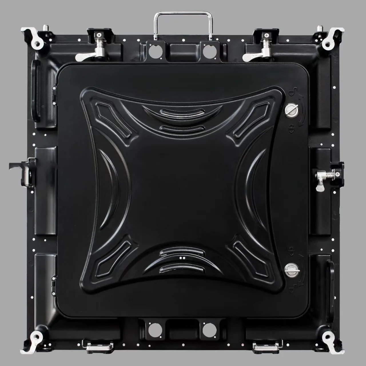 576X576-B-C Indoor and outdoor Cabinet (Flat) 576x576x78mm 4.54KG led module 192x192mm P3 P4 P6