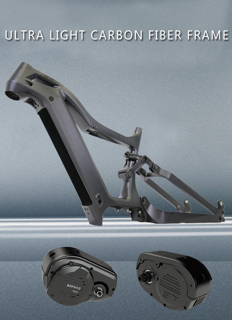 2021 Gonped 26*4.8 Inches Full Suspension Fat Tire Carbon Fiber