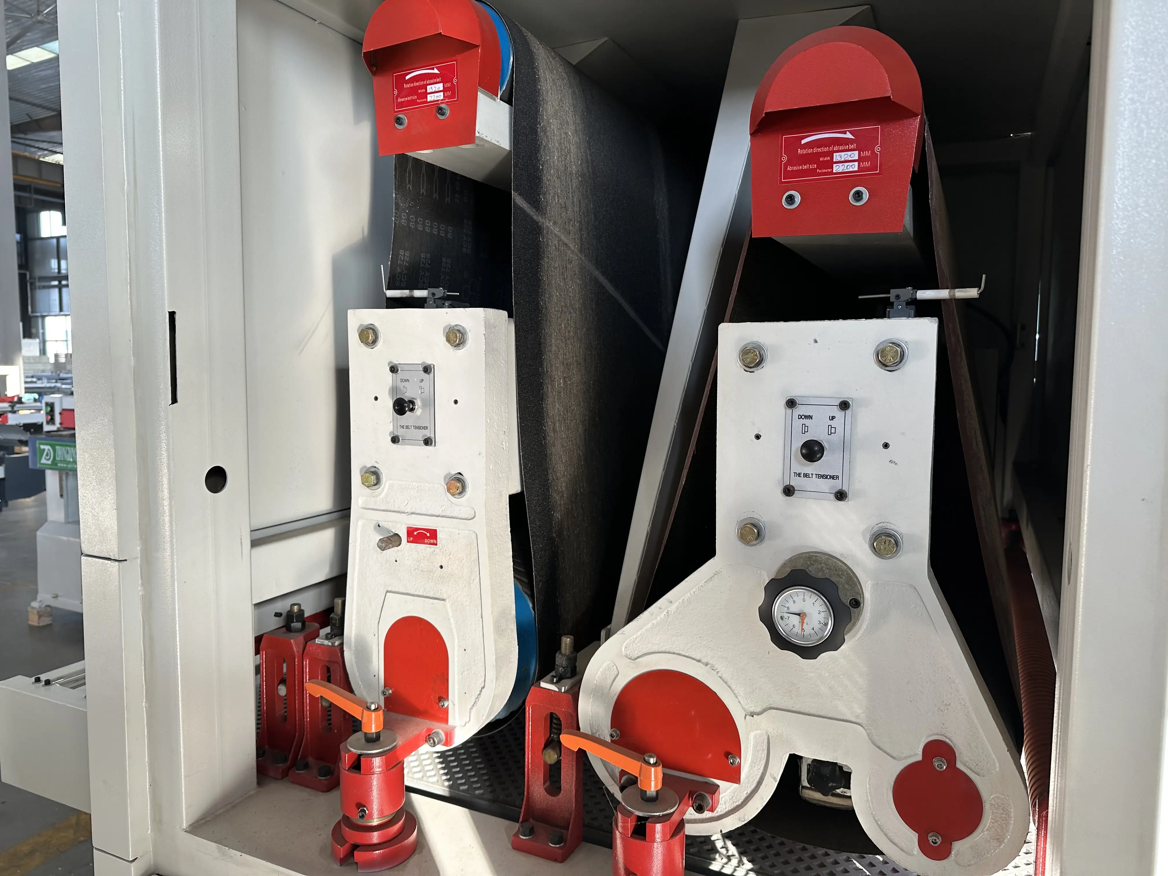 ZDR-RP1300 Wide Belt Sander Machine Durable Wood Floor Making