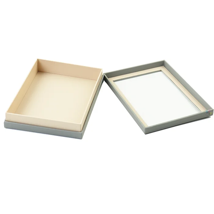 Boxes Packaging Transparent Window Small Gift Drawer Slide Paper Boxes With Clear Pvc Window Biodegradable