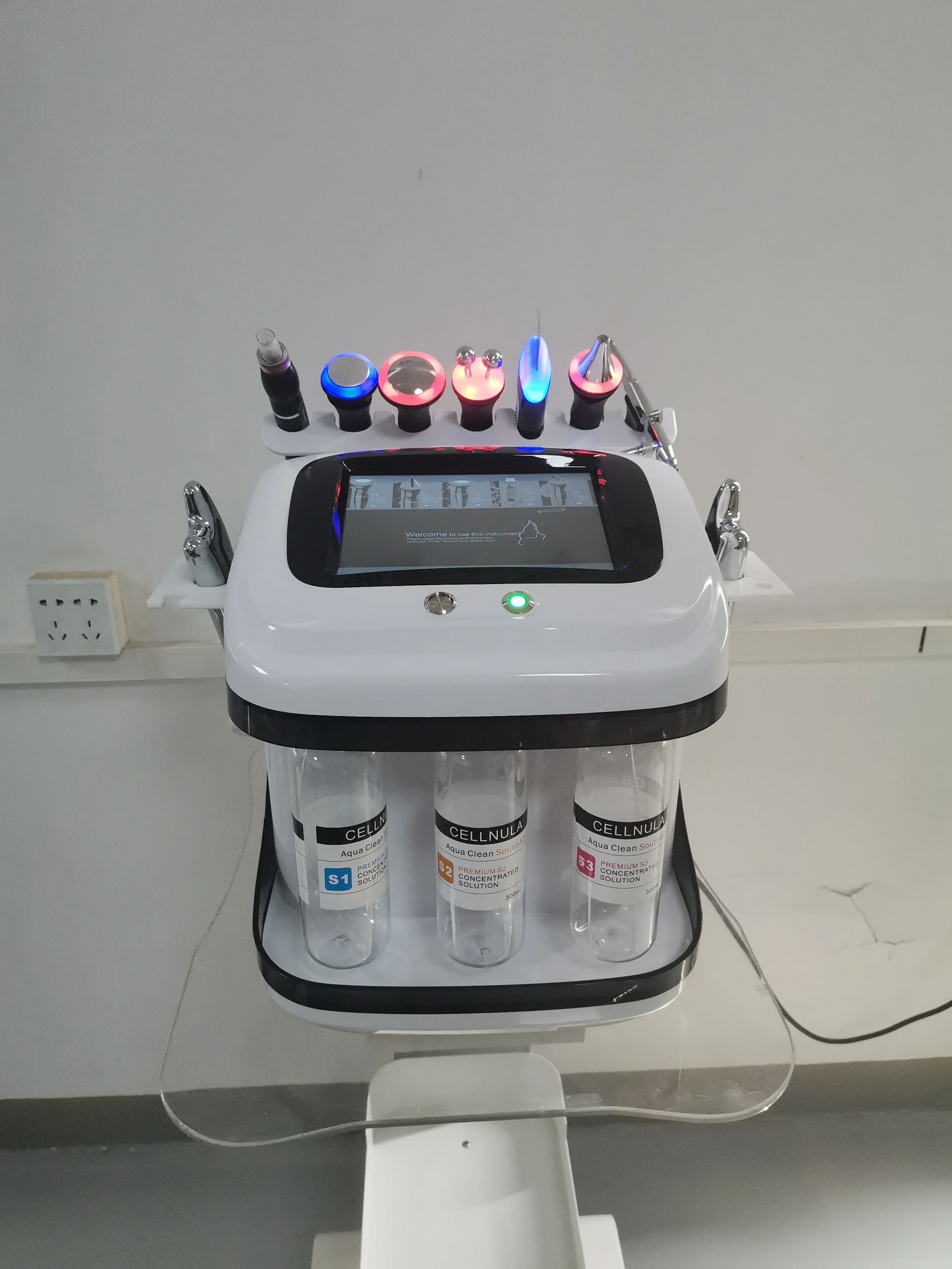 8im 1 フェイシャルケアマシン 8IM 1 Face Washer Machine - 10 IN 1 Facial Care Powerhouse