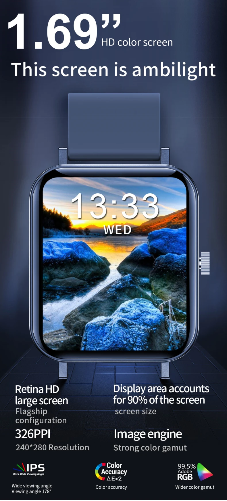 CF82 Smartwatch 1.69 Inch Square Touch Screen Heart Rate Blood Pressure Oxygen Fitness Tracker Waterproof Reloj Smart Watch CF82 (3).jpg