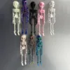 Estilo de succión magnética de persona con esqueleto de calavera, color aleatorio