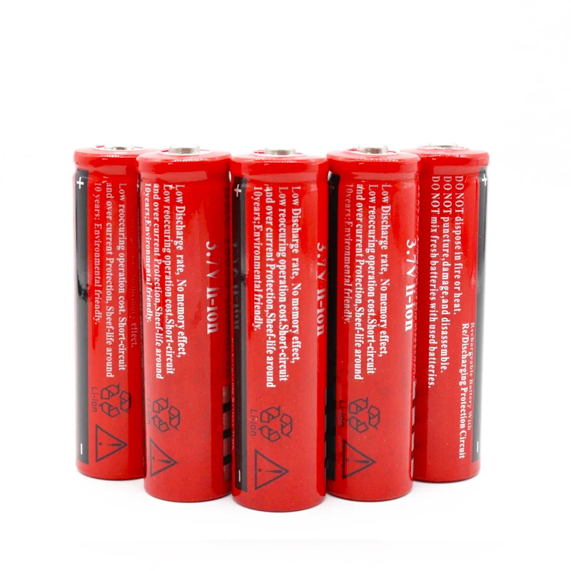 High Capacity Lithium Ion 18650 3.7v 1200mah Rechargeable Li-ion Power Battery