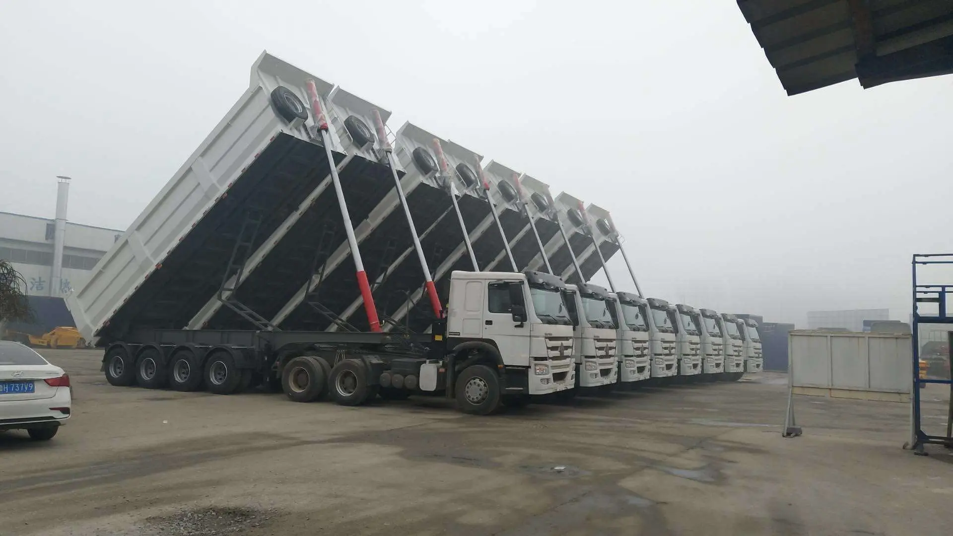 3 Axles Dump/tipper/tipping Semi Trailer For Sale Buy Dump Trailer