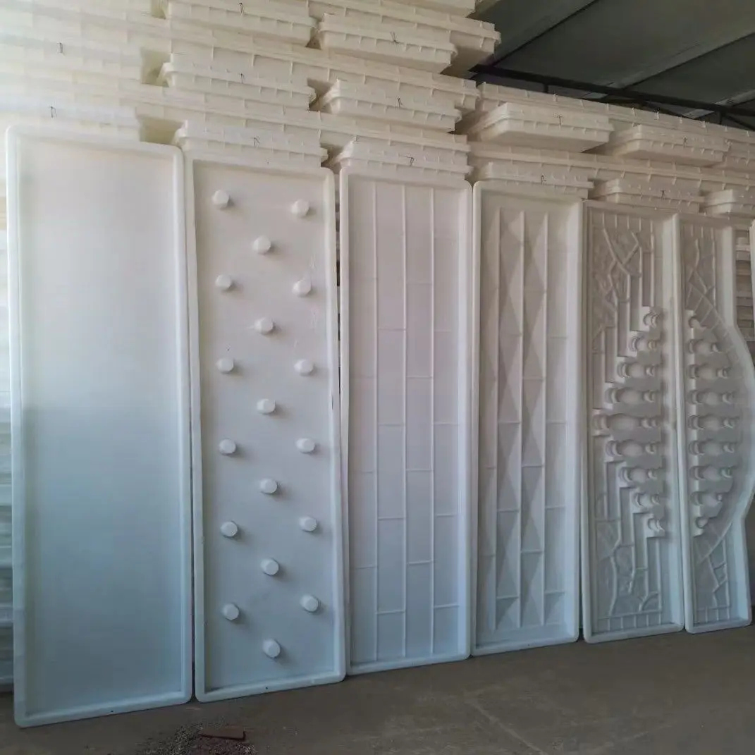 Outdoor Wall Panel Mold Plastic Cement Concrete Mould Buy Abs