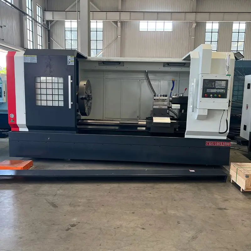 Tebak Ck61100 China 1500/2000/5000mm Heavy Duty Cnc Horizontal Metal Lathe Machine with Siemens Controller System