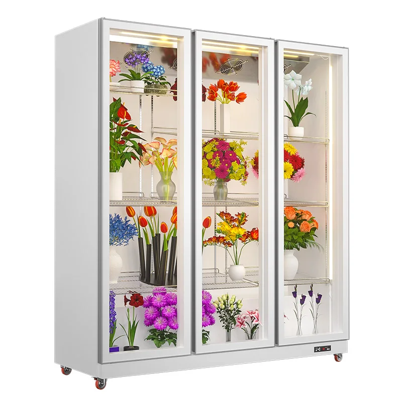 FLOWER 冷蔵 ショーケース 素晴らしい外観の冷蔵フラワーショーケース| Alibaba.com
