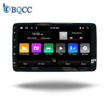 BQCC 1Din Android 13 10.1 inch rotation car player 2.5D IPS screen car radio supports carplay RDS WIFI GPS Mirrorlink car player