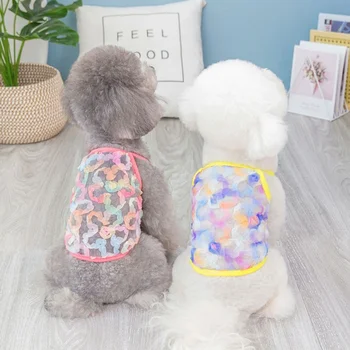 Small Dog Clothes Puppy Summer Outfits Cute Cool Sweatshirt Sleeveless Vest