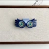 Wings and eyes, blue, 11*4.5cm