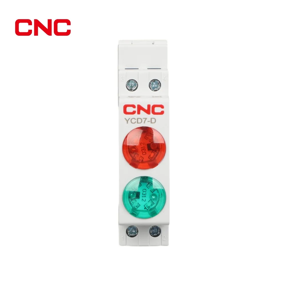 YCD7 Series DIN Rail Signal Module with Button Indicator and Buzzer Function