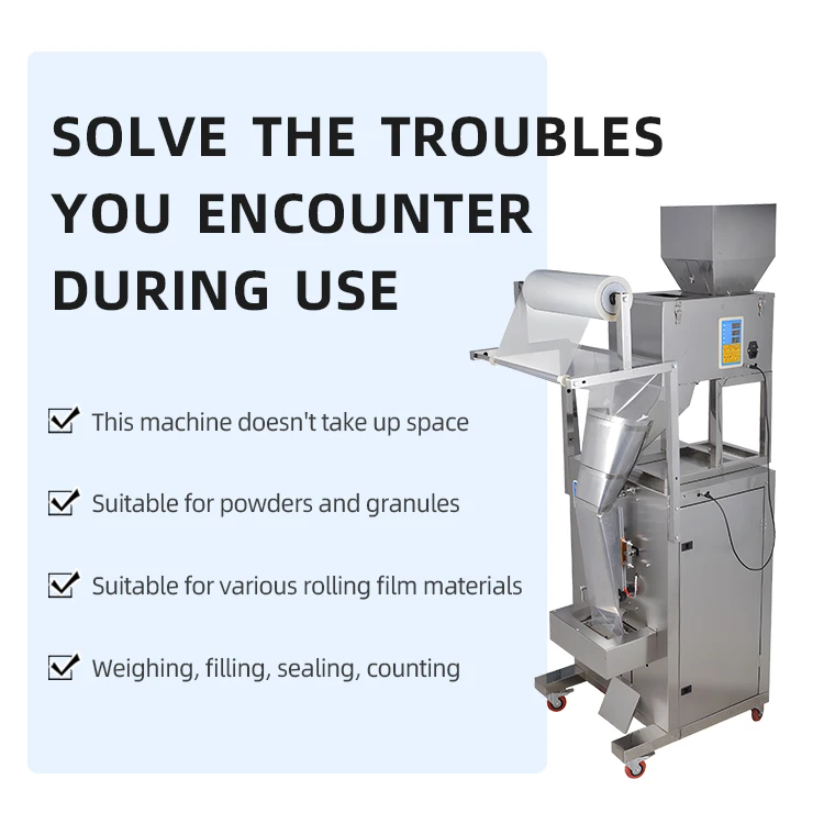 Flour Powder Packing Machine 500g 1kg 2kg Case Packaging for Mixed Millet Cassava Wheat Flour Food Filling Application