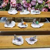 Geode di agata bianca