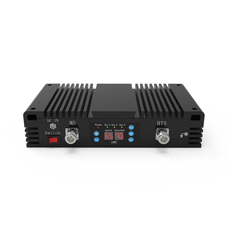 Lintratek  Customized High Quality signal repeater  Tri-band Indoor home use Repeater 900 1800 2100 MHz Mobile Signal Booster