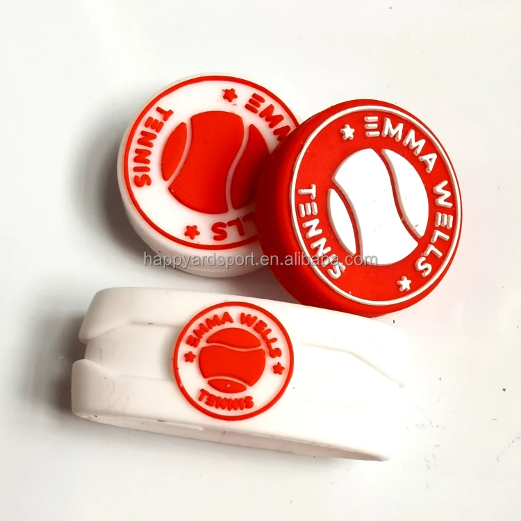 Cheap High Quality Custom Logo Silicone Tennis Dampeners Tennis Shock
