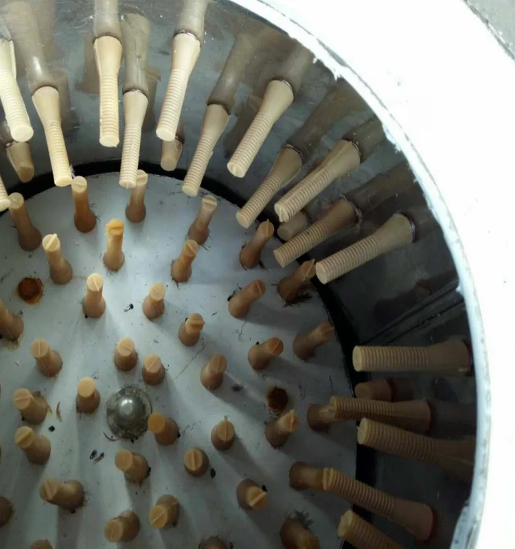 Chicken feather removal machine for small poultry slaughterhouse