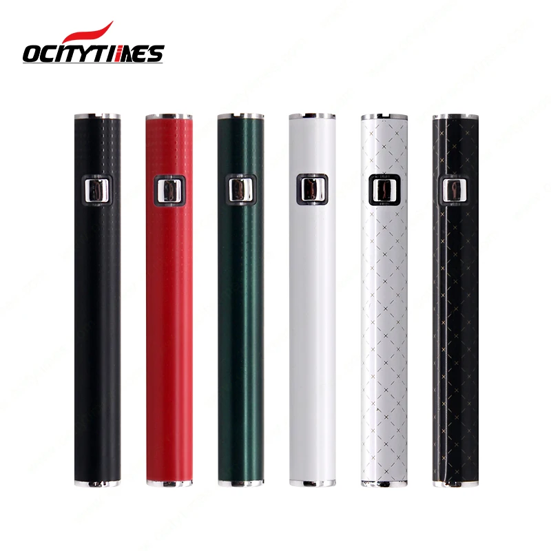 320mah Rechargeable adjustable Voltage CBD Vape Pen Cartridge vaporizer battery Custom logo 510 battery