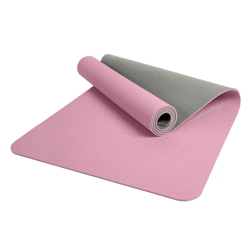 Exercise Gym Durable Extra Large Pilates Mats Non Slip TPE Fitness Mat