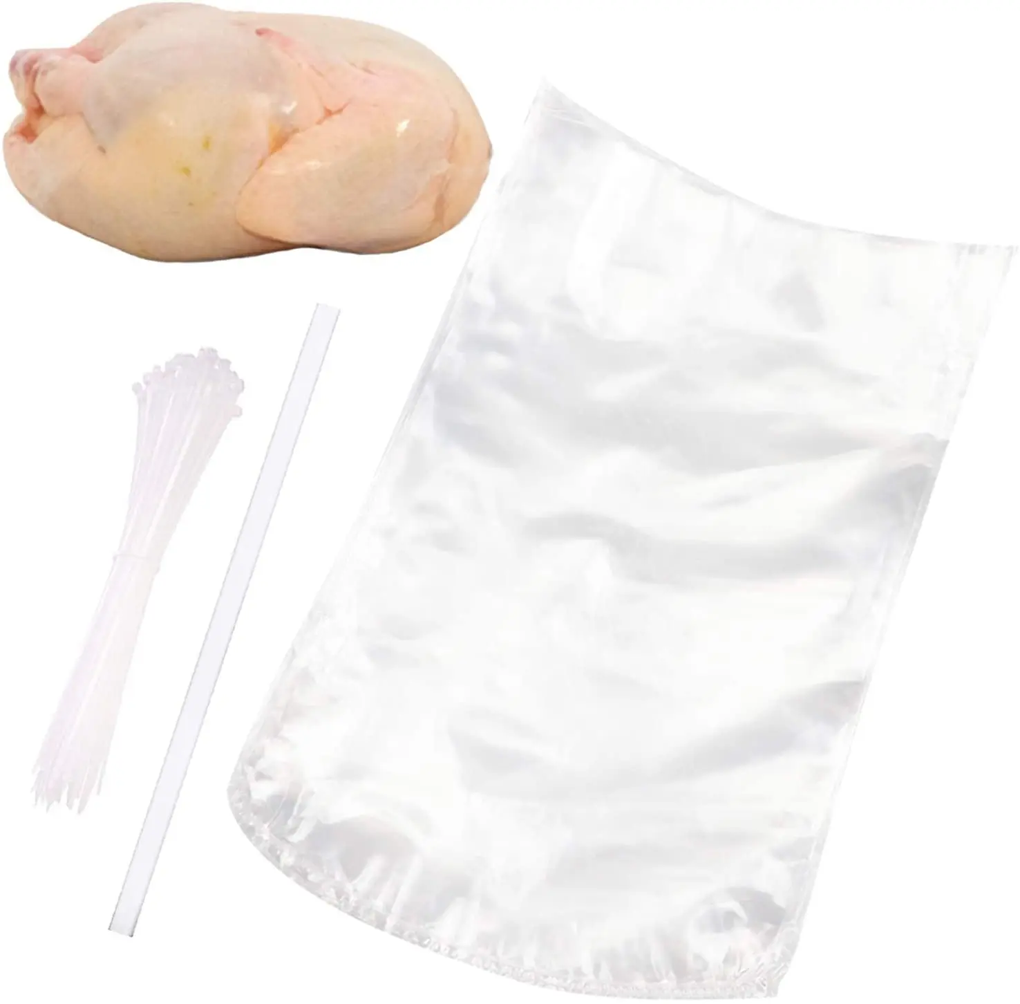 Poultry Chicken Meat Shrink Pouch Wrap Plastic Package Bag - China