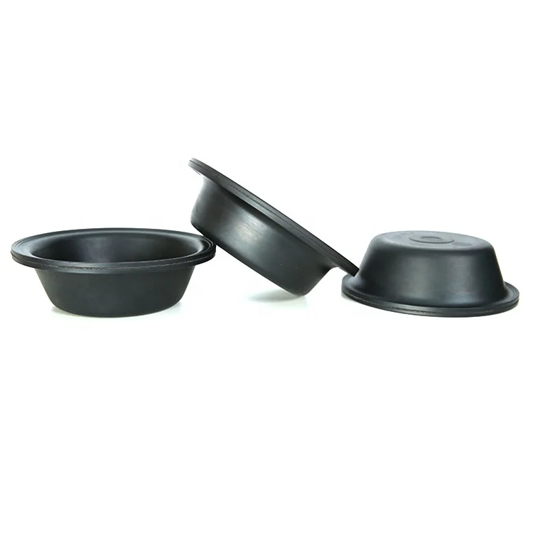 Cheaper Price FKM Fabric-Reinforced Rolling Diaphragm Rubber Diaphragm Seals Custom Cutting Processing Service Available