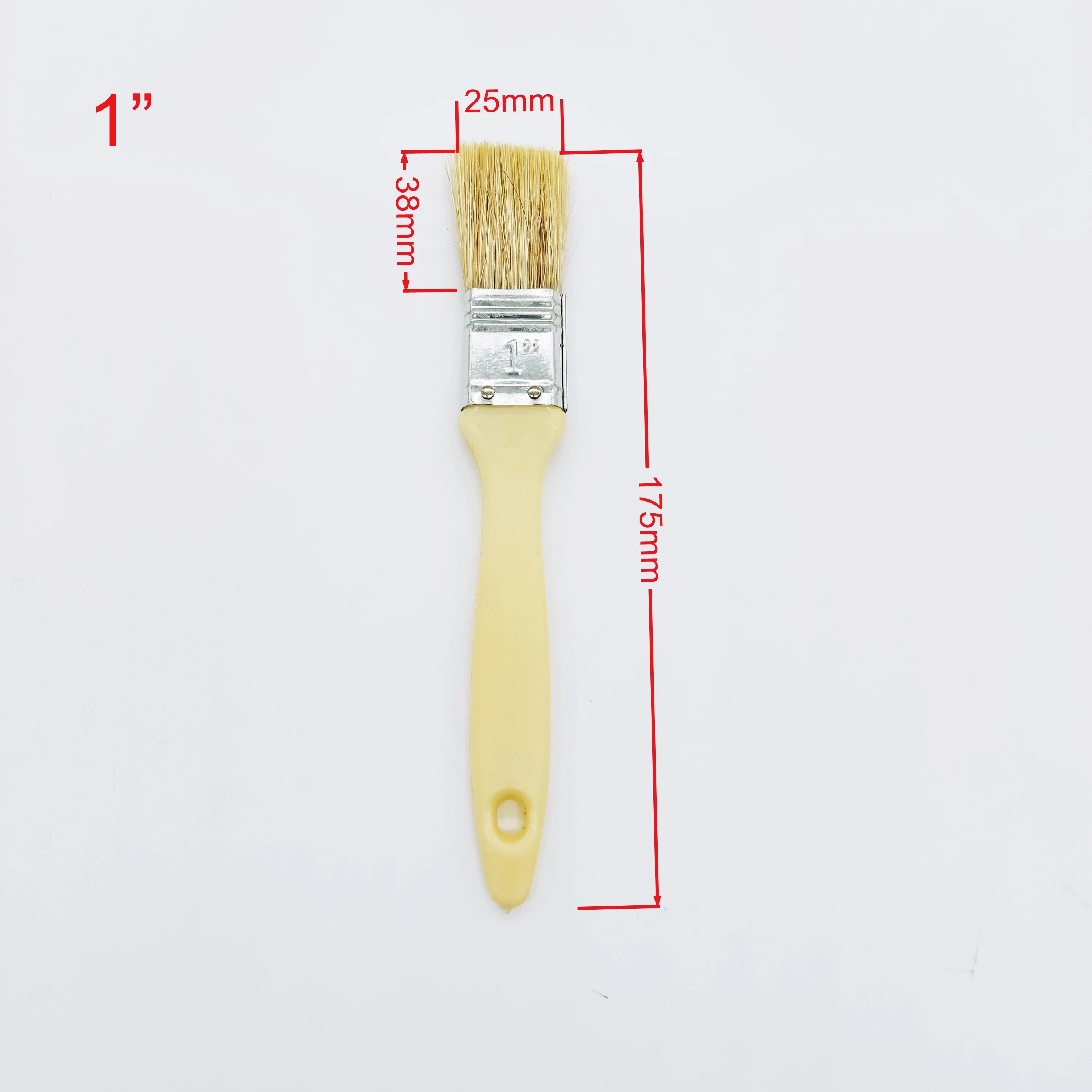 Quality guaranteed cheap synthetic filament plastic handle paint brush for sale