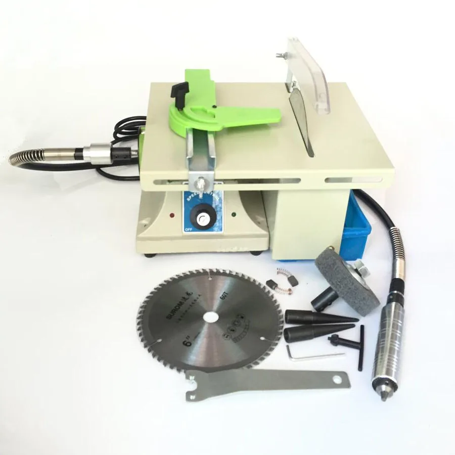 High Quality Gem Cutting and Polishing Machine Mini Cutting Machine Gemstone Cutting and Polishing Machine with Shaft