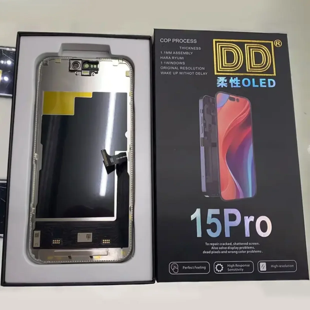 Soft OLED for iphone 15pro 16 Pro Max 15promax 11 12 13 14promax
