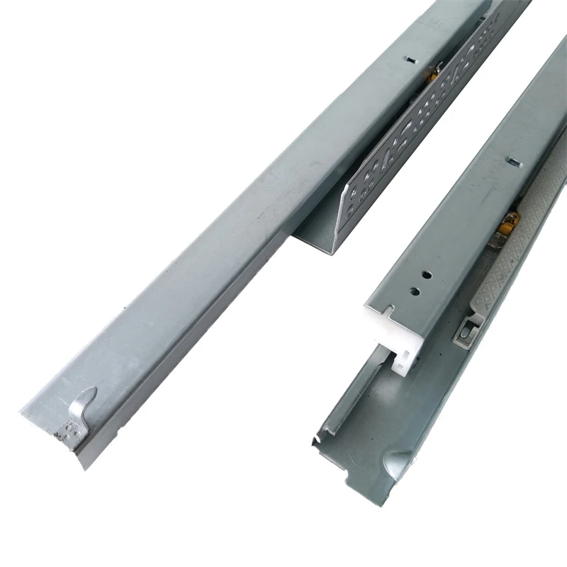 Heavy Duty Telescopic Undermount Drawer Slides Soft Close Concealed Slide Drawer Rails