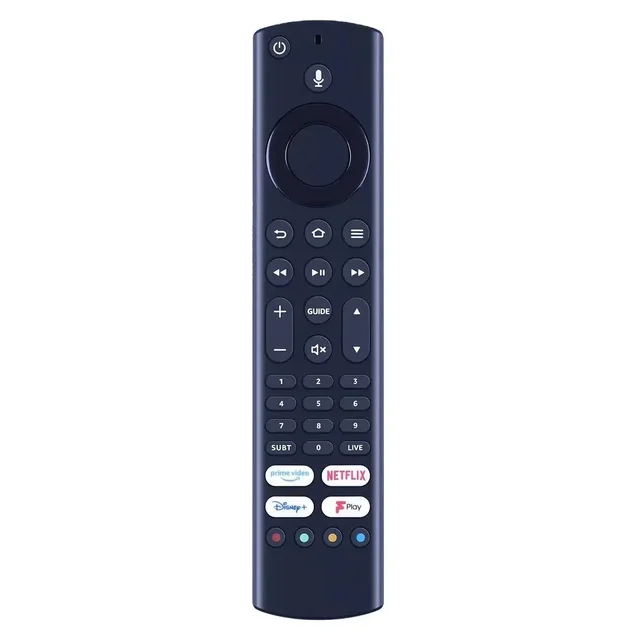 RCU RM-C3255 TV Remote ABS Replacement Suitable for JVC TV Voice Function Smart  Smart Remote Control