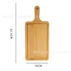 Bamboo and wood color, medium size