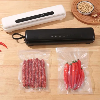 China Manufactured Home Charging Vacuum Sealer Food Machine Best Price Quality USB Power Source Plastic for Household Use