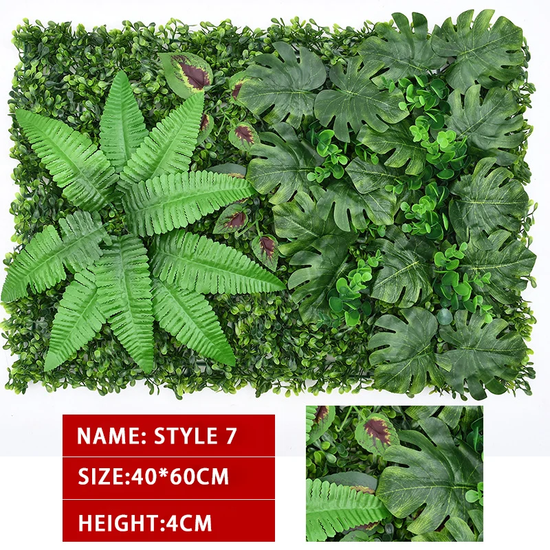 Wholesale Artificial Plant Wall Grass Greenery Wall Panel Wedding Party